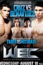 Watch WEC 50 : Cruz Vs Benavidez 9Movies